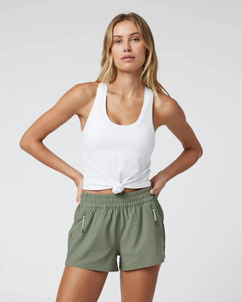 Vuori W Lux Performance Tank White